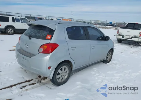 2015 Mitsubishi Mirage Es из США, поврежденный, VIN ML32A4HJ6FH038002